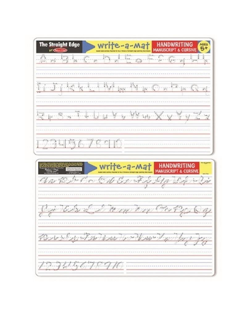Melissa & Doug Learning Mat Handwriting