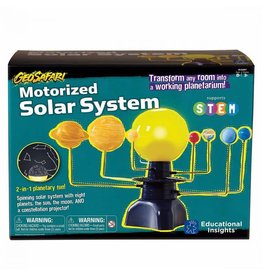 Learning Resources Science Kit GeoSafari Motorized Solar System