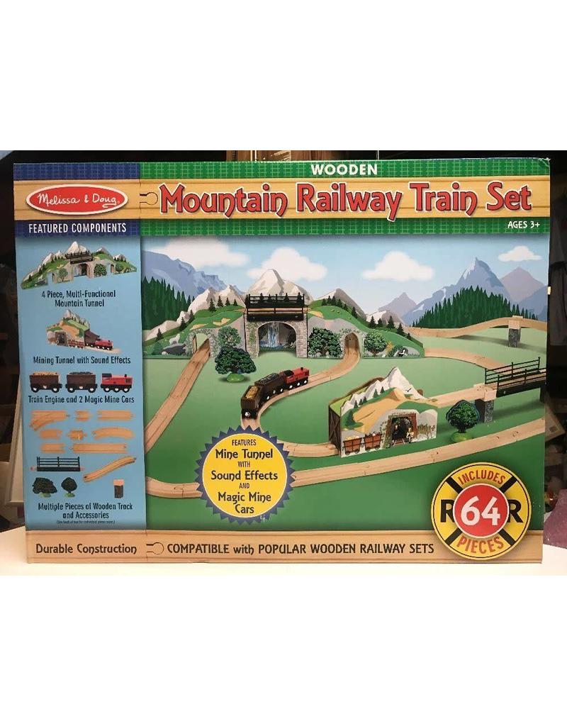 mountain railway train set