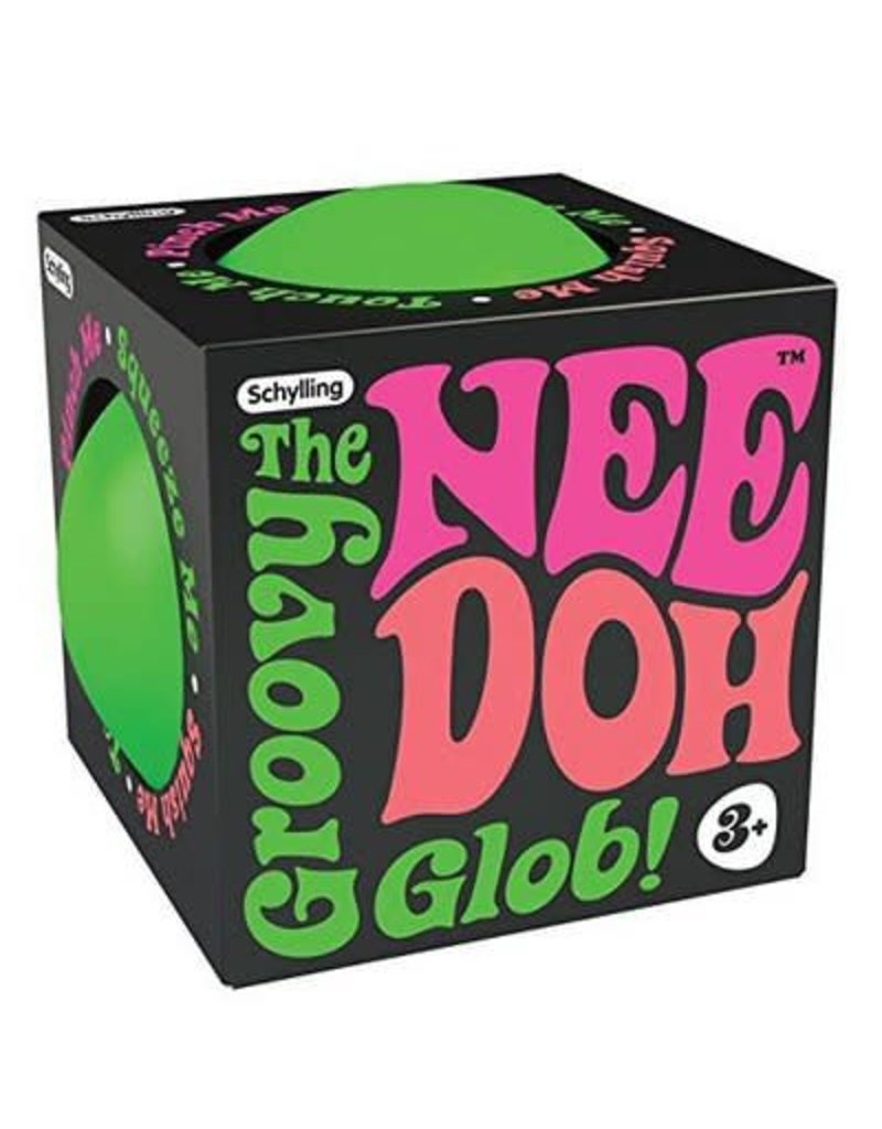 Schylling Toys Nee Doh Groovy Glob (Colors Vary; Sold Individually)