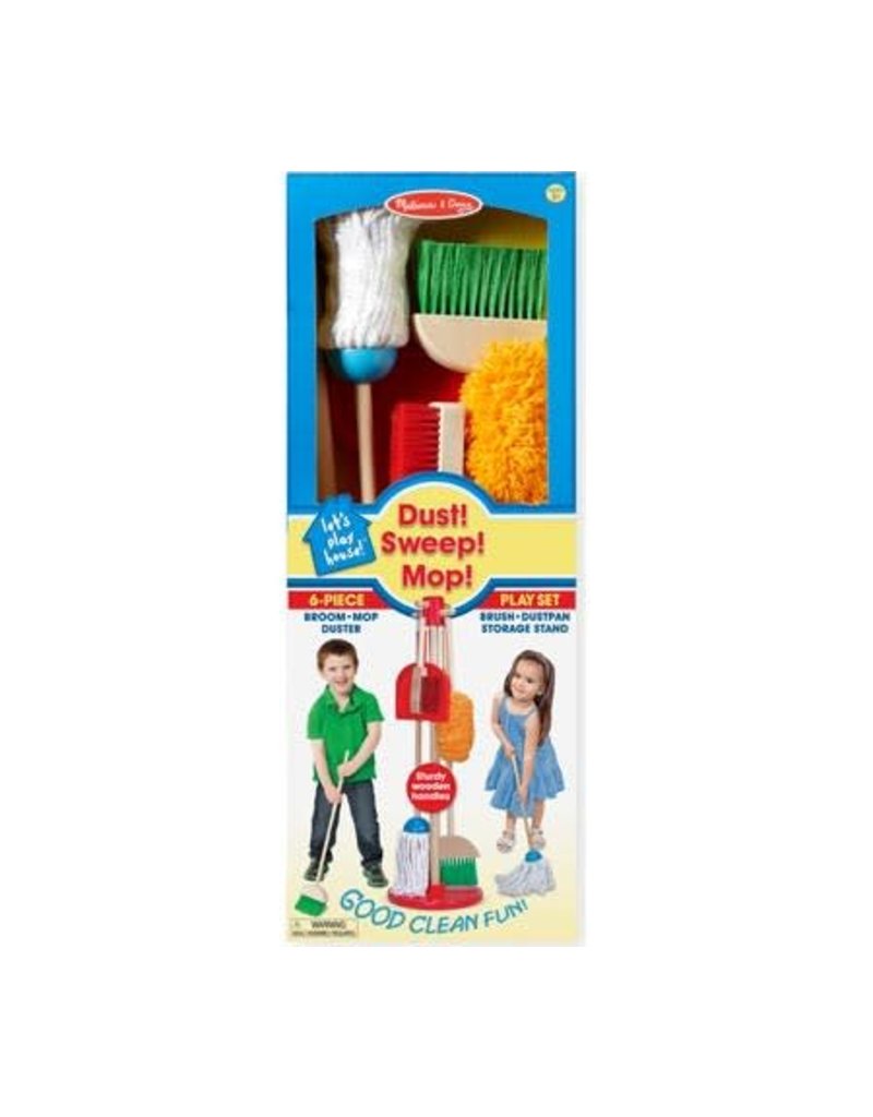 Melissa & Doug Pretend Play Let's Play House! Dust, Sweep & Mop