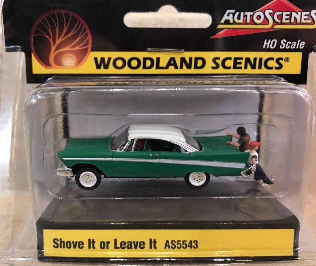 Hobby Woodland Scenics HO Scale - Shove It or Leave It