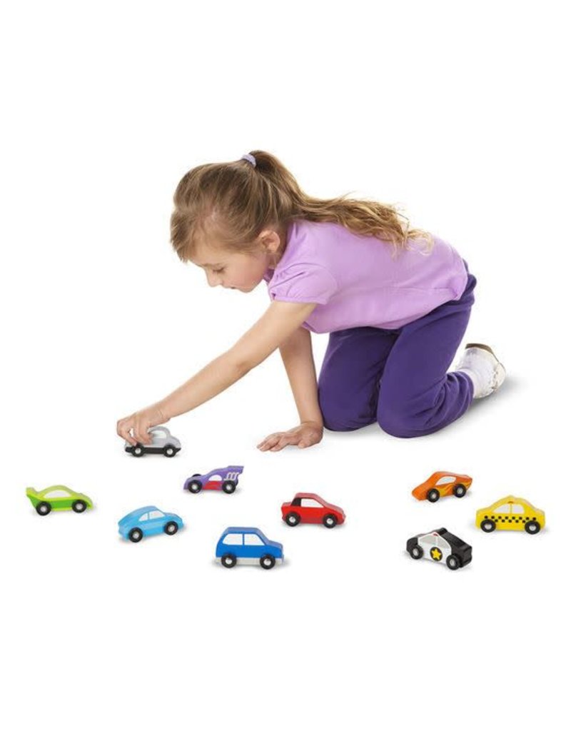 Melissa & Doug Wooden Cars Set