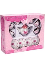 Schylling Toys Pretend Food Butterfly Tea set