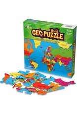 Geo Toys Educational GeoPuzzle World