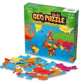 Geo Toys Educational GeoPuzzle World