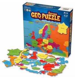 Geo Toys GeoPuzzle Europe  (58 Pieces)