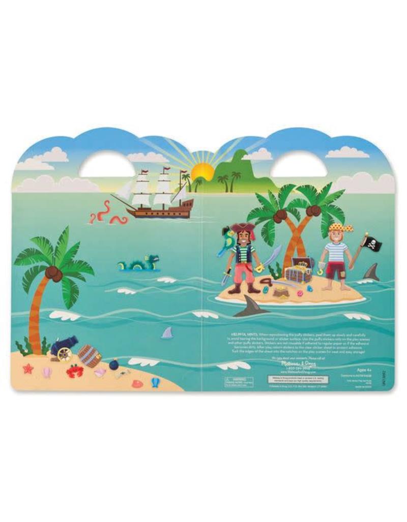 Melissa & Doug Art Supplies Puffy Sticker Play Set - Pirate