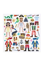 Melissa & Doug Art Supplies Puffy Sticker Play Set - Pirate