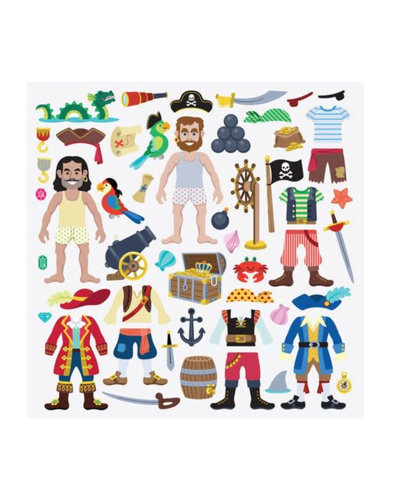 Melissa & Doug Art Supplies Puffy Sticker Play Set - Pirate