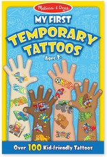 Melissa & Doug My First Temporary Tattoos - Blue