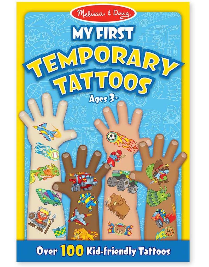 Melissa & Doug Craft Kit My First Temporary Tattoos - Blue