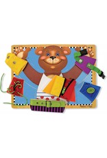 Melissa & Doug Wooden Basic Skills Board