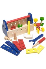Melissa & Doug Wooden Take-Along Tool Kit