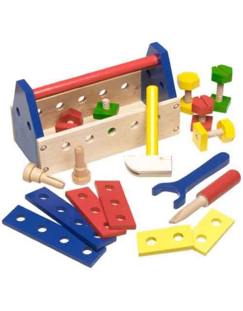 Melissa & Doug Wooden Take-Along Tool Kit