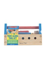 Melissa & Doug Wooden Take-Along Tool Kit