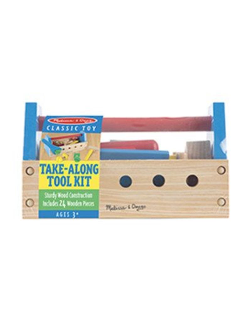 Melissa & Doug Wooden Take-Along Tool Kit