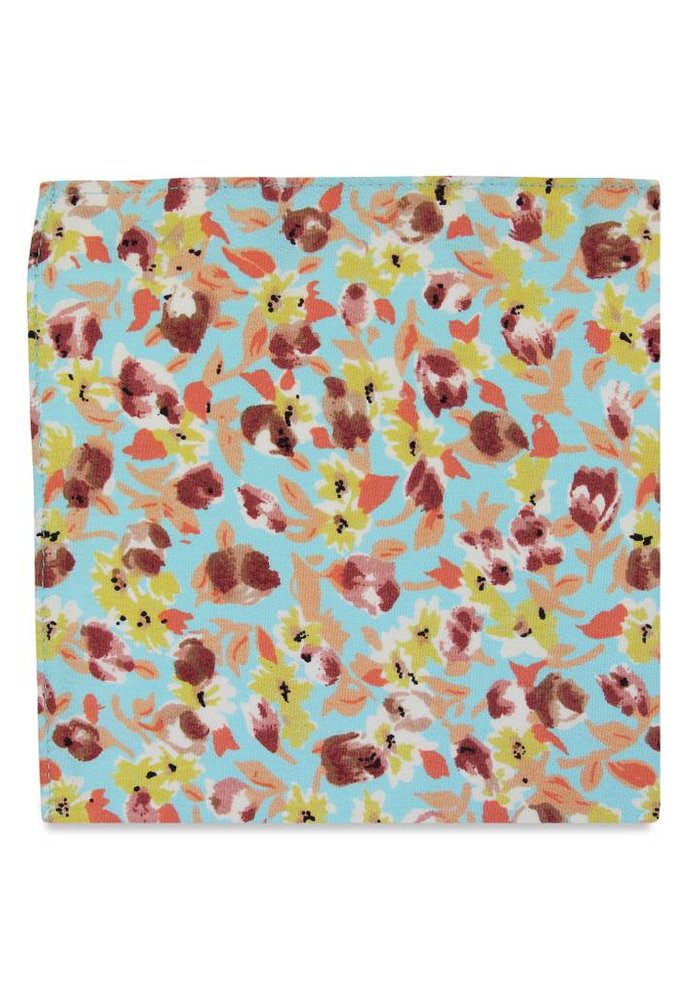 The Brianne Floral Pocket Square