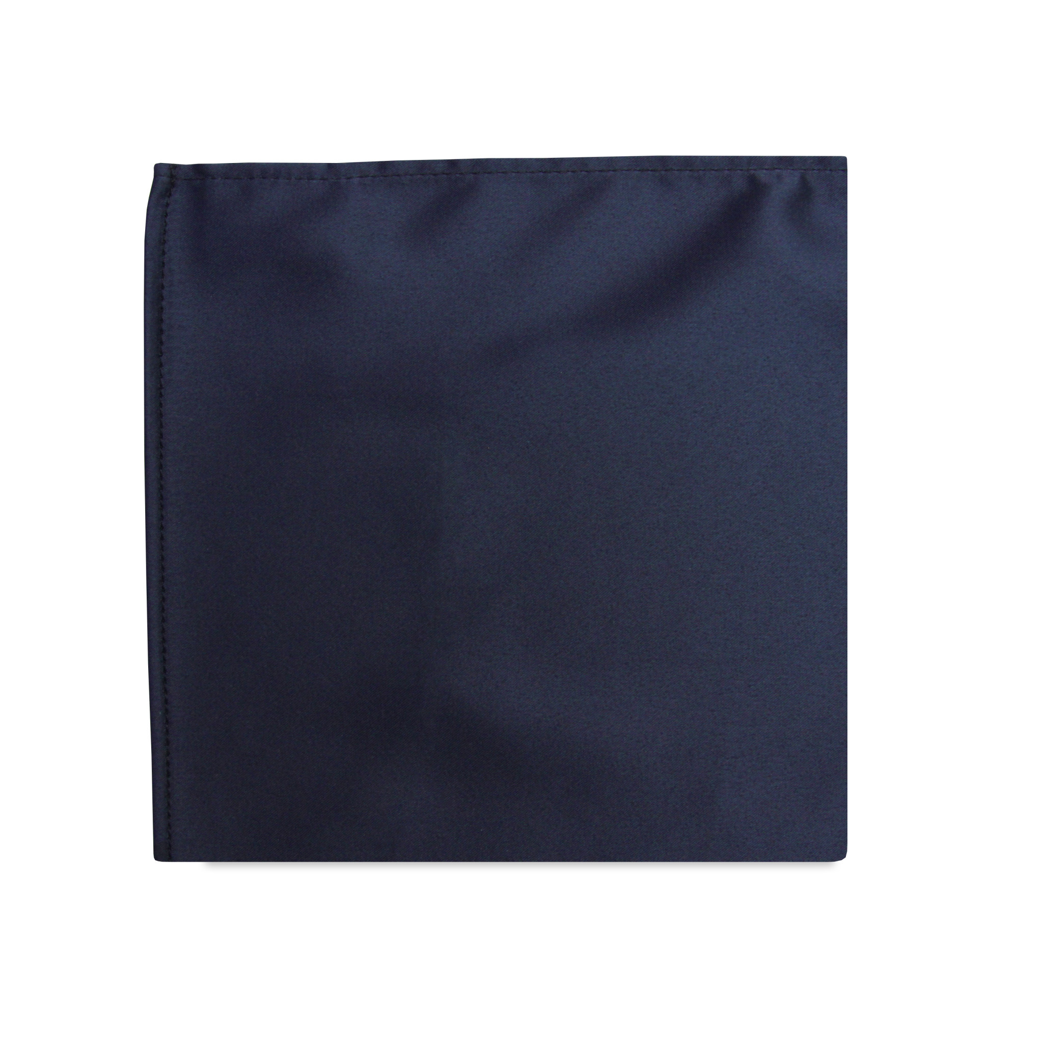 Navy Graphic Uniformes Silk Monogram Vivienne Pocket Square