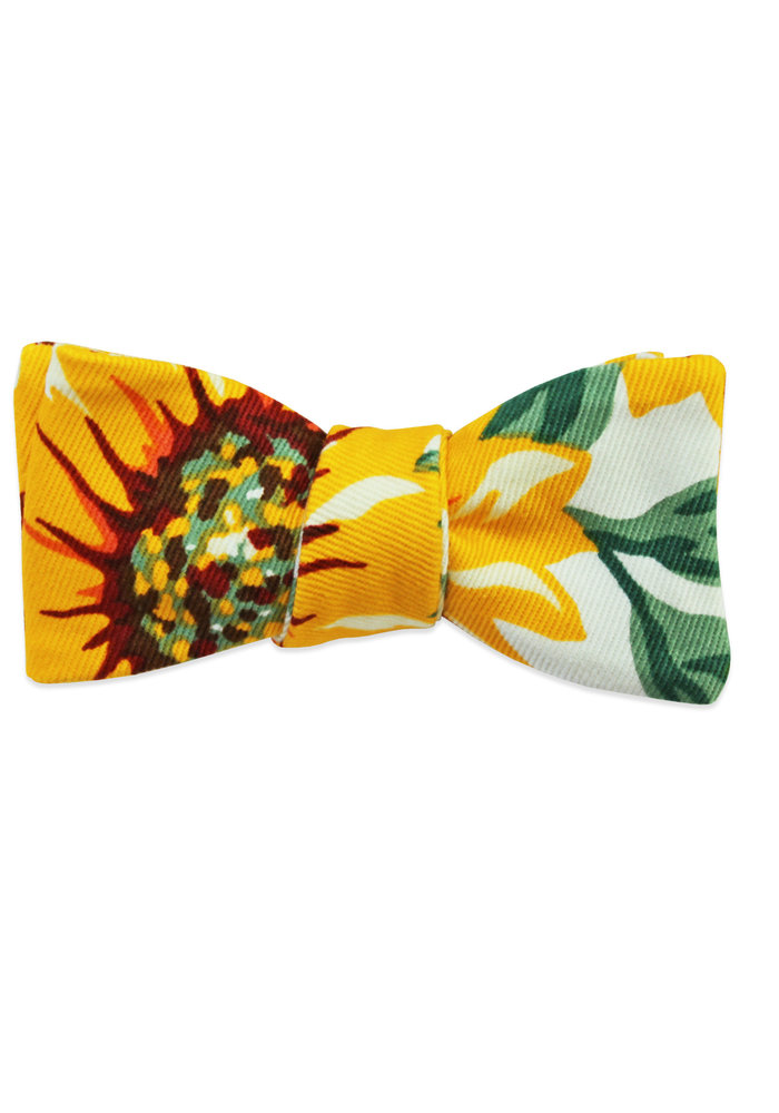 The Laila Sunflower Bow Tie