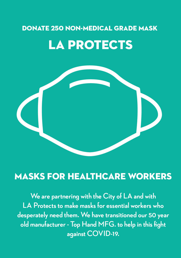 Donate LA Protects Mask - Pack of 250