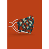 Children's Unity Mask 2.0 w/ Filter Pocket (Orange Floral)