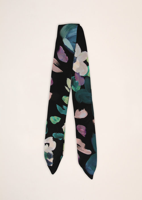 By PSC By PSC - Black Abstract Scarf