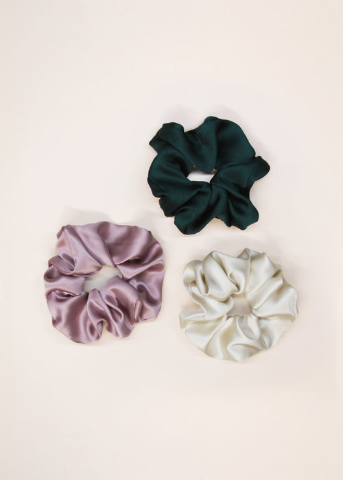 By PSC - Emerald Scrunchies Set