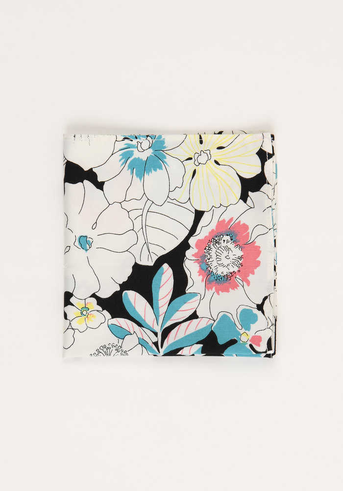 The Ennis Floral Pocket Square