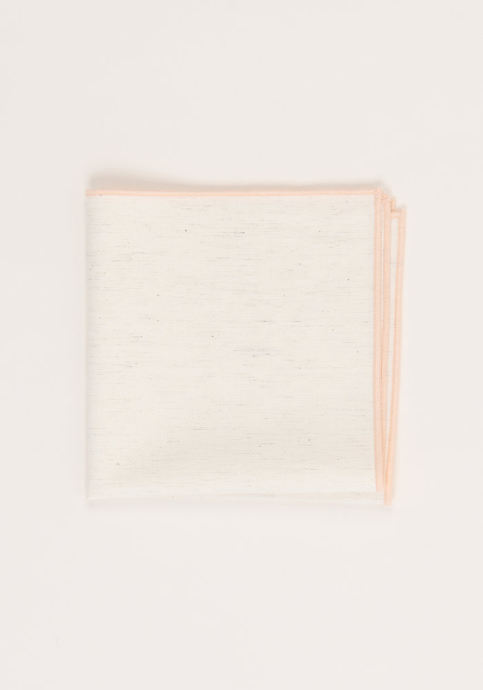 The Merrow (Blush Pink) Pocket Square