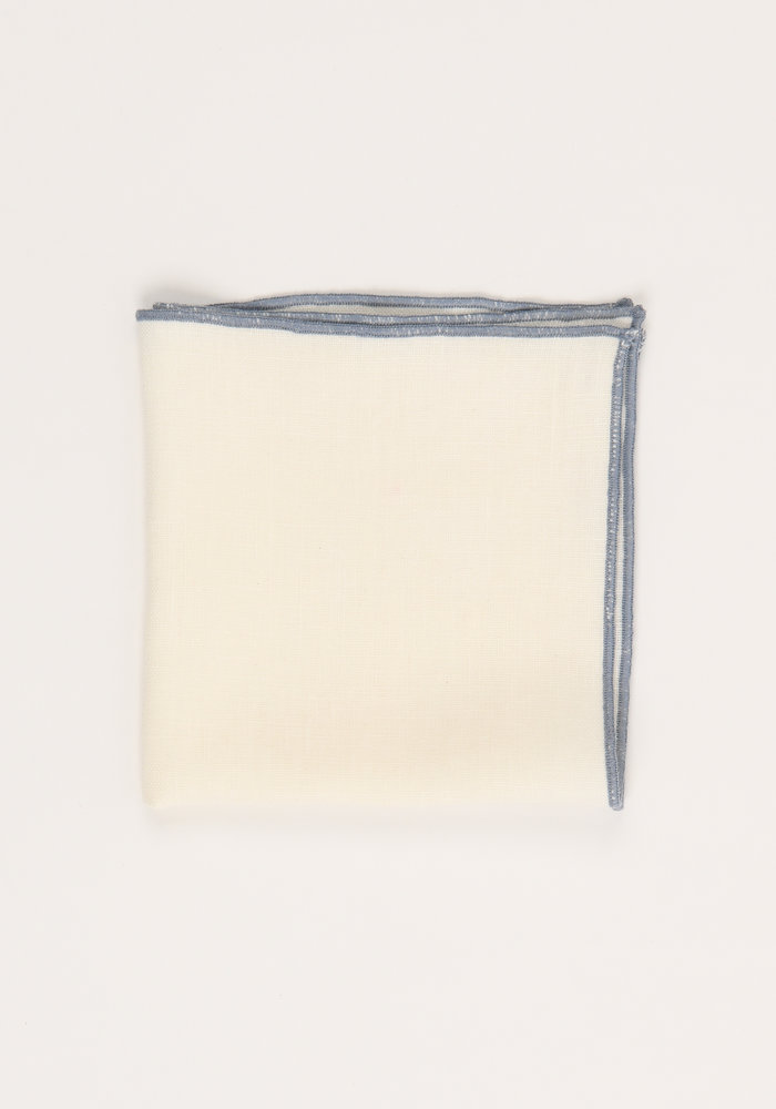 The Merrow (Slate Blue) Pocket Square