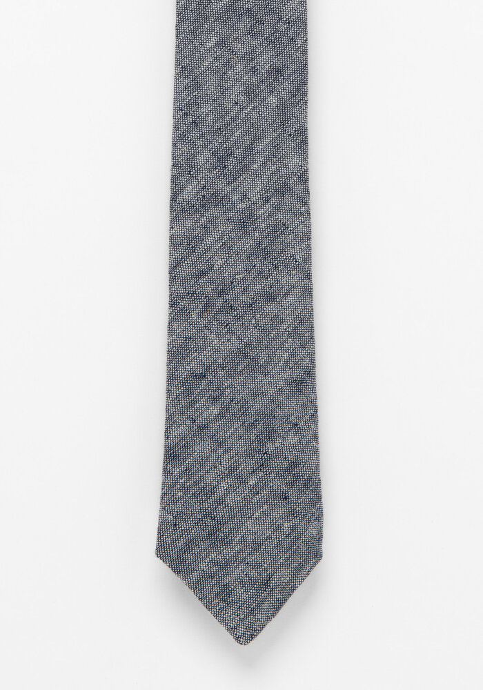 The Fulton - Blue Chambray Cotton Neck Tie