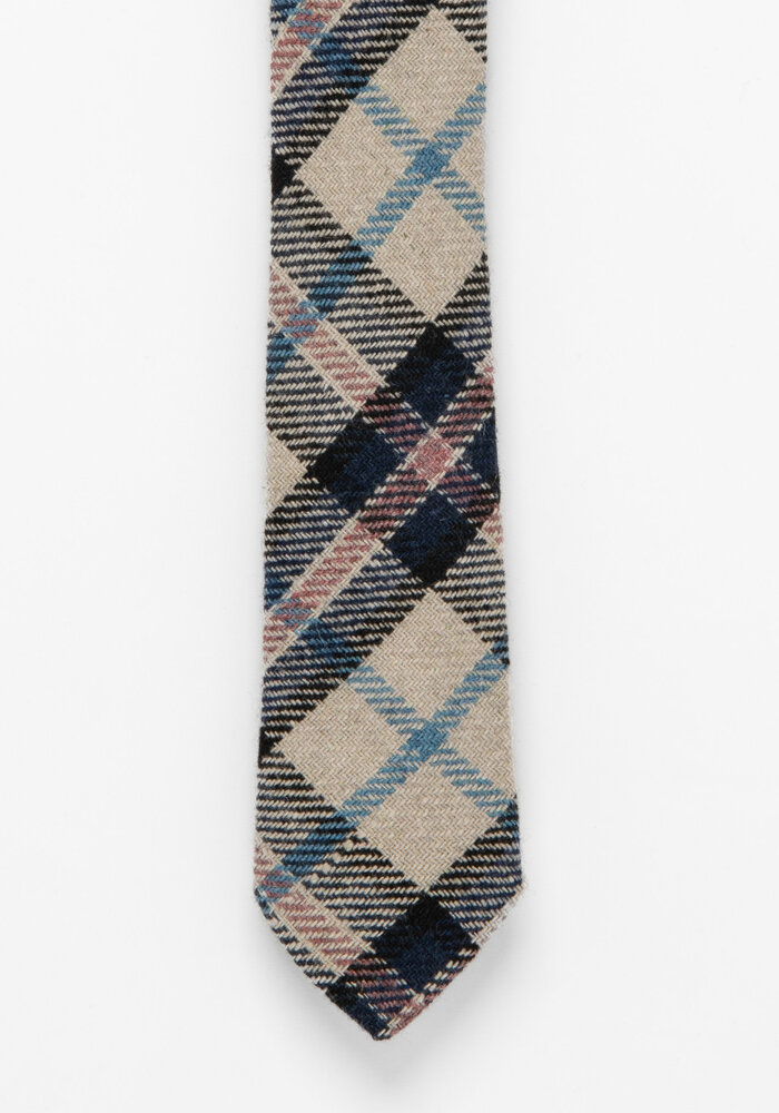 The Gelson - Wool Plaid Neck Tie