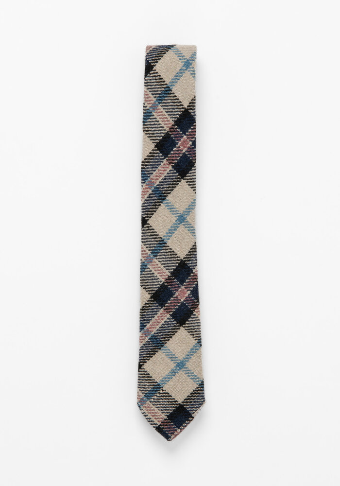 The Gelson - Wool Plaid Neck Tie