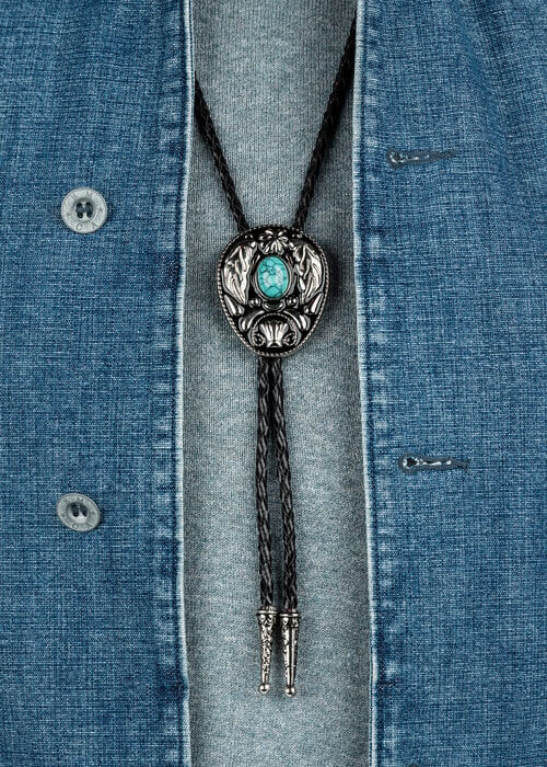 The Cole - Turquoise Bolo Tie