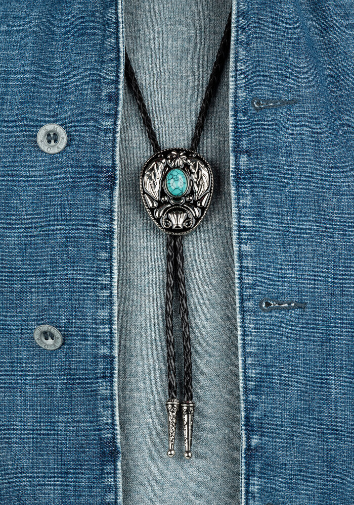 The Cole - Turquoise Western Bolo Tie