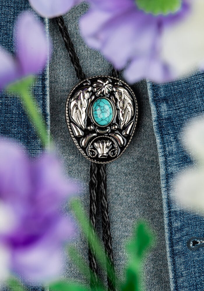 The Cole - Turquoise Western Bolo Tie