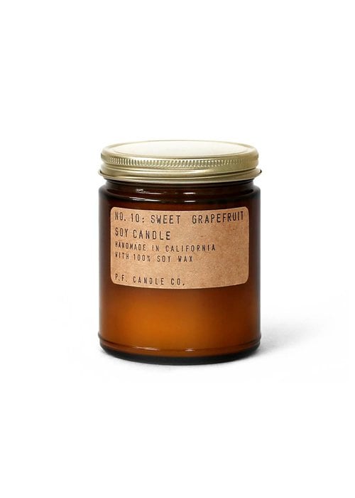 P.F. Candle Co. No. 10 Sweet Grapefruit 7.2 oz Soy Candle