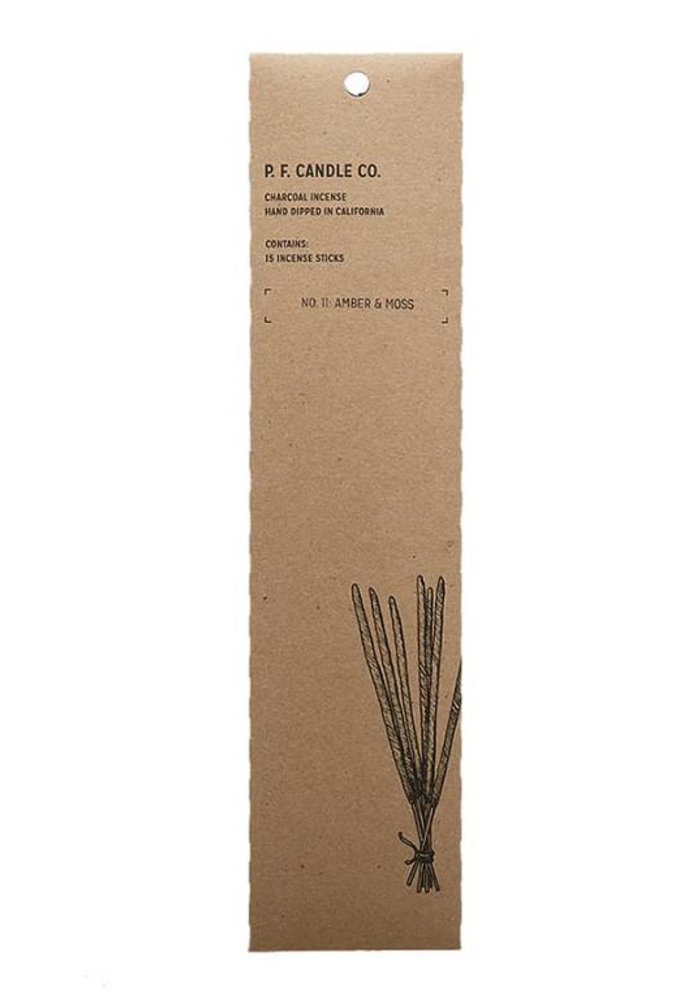P.F. Candle Co. - No. 11 Amber & Moss Incense