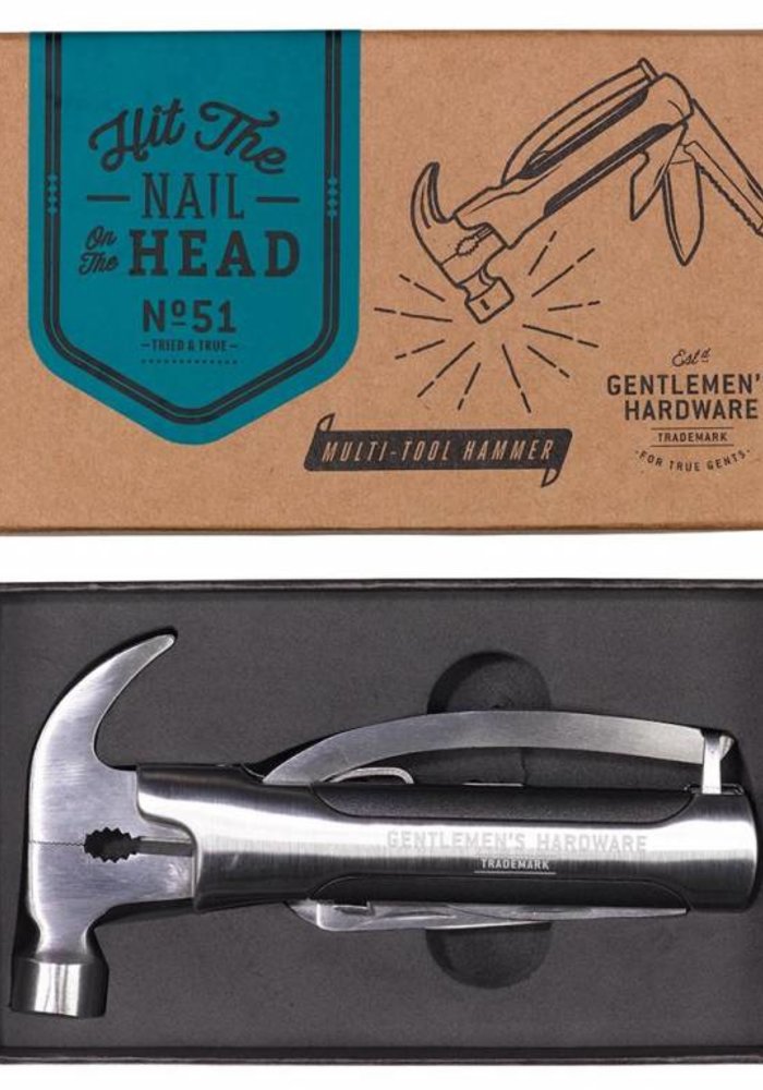 Gentlemen's Hardware - Multi Purpose Hammer Tool