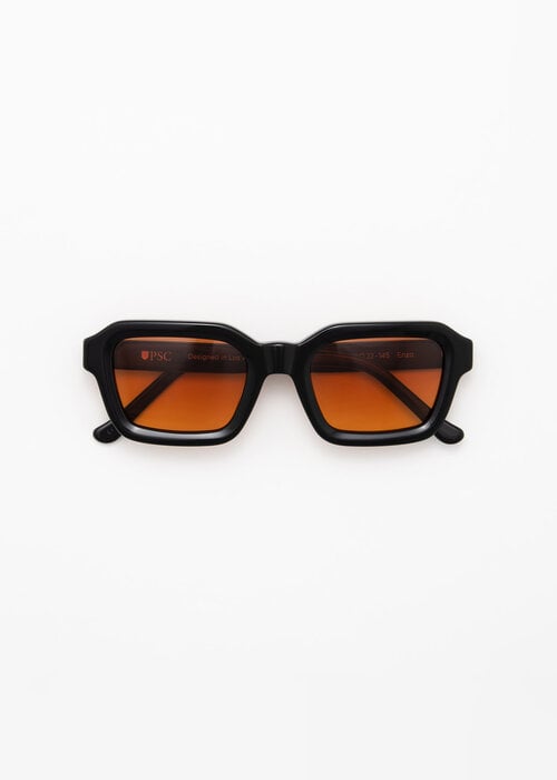 Enzo - Black / Burnt Orange