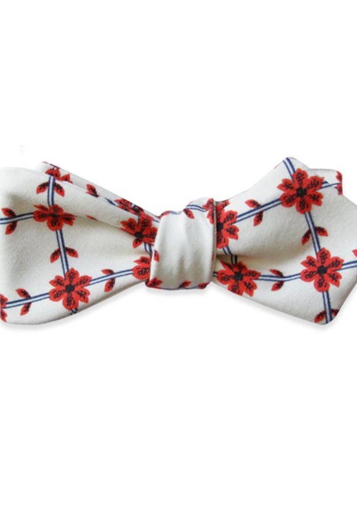 The Adele Floral Bow Tie