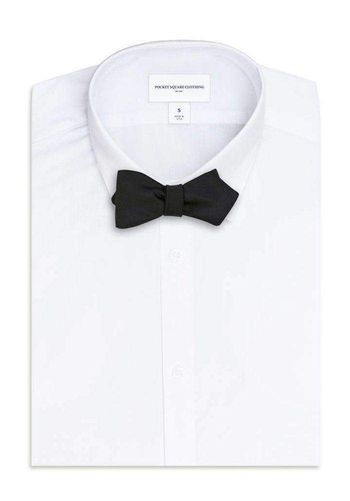The Wallace Black Bow Tie