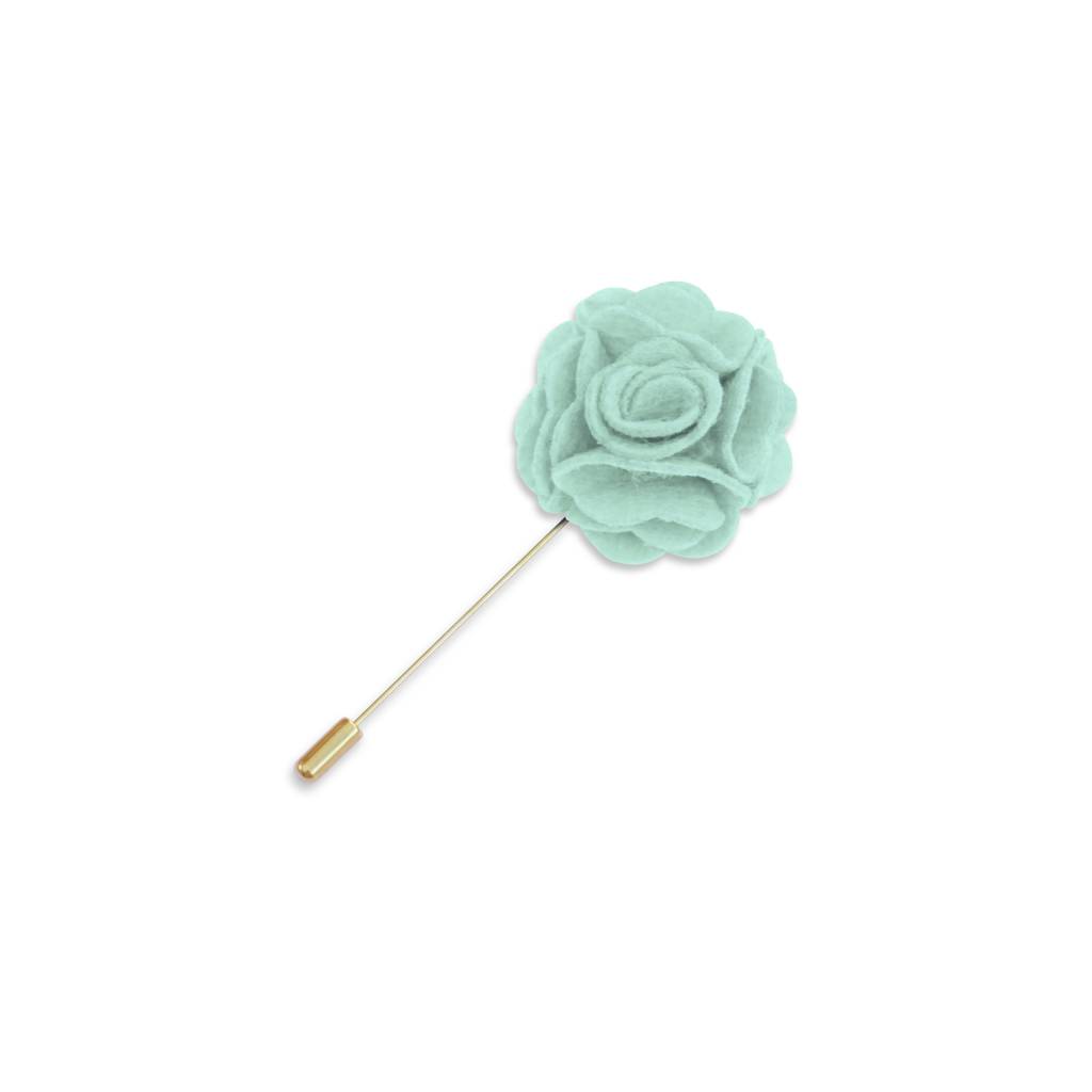 Verzorgen Cater Geweldige eik Mint Floral Lapel Pin | Pocket Square Clothing - Pocket Square Clothing