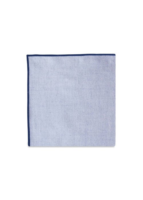 Pocket Square Clothing The Merrow (Navy Chambray) Pocket Square