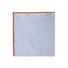 The Merrow (Orange Chambray) Pocket Square