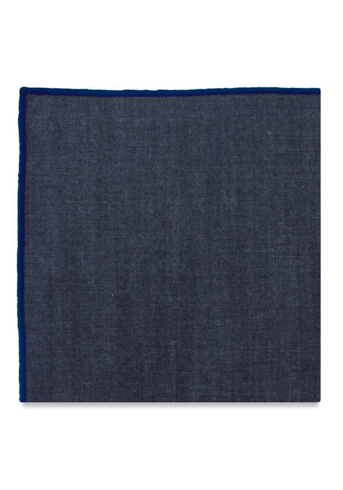 The York (Blue) Pocket Square