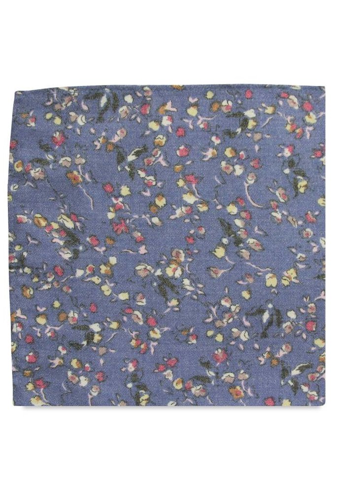 The Louisa Floral Pocket Square