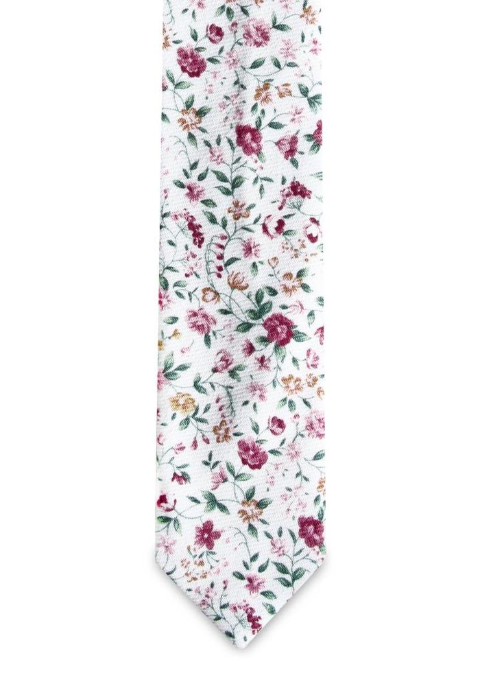 The Antoinnette Floral Cotton Tie