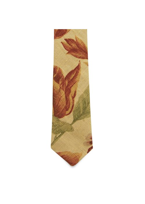 The Evans Floral Tie